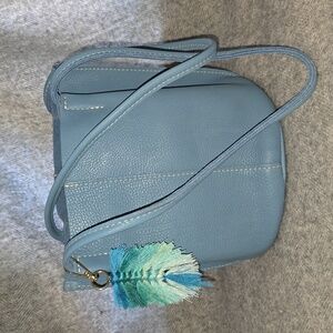 NWT! Portland Leather Classic Devan Bag in Dream